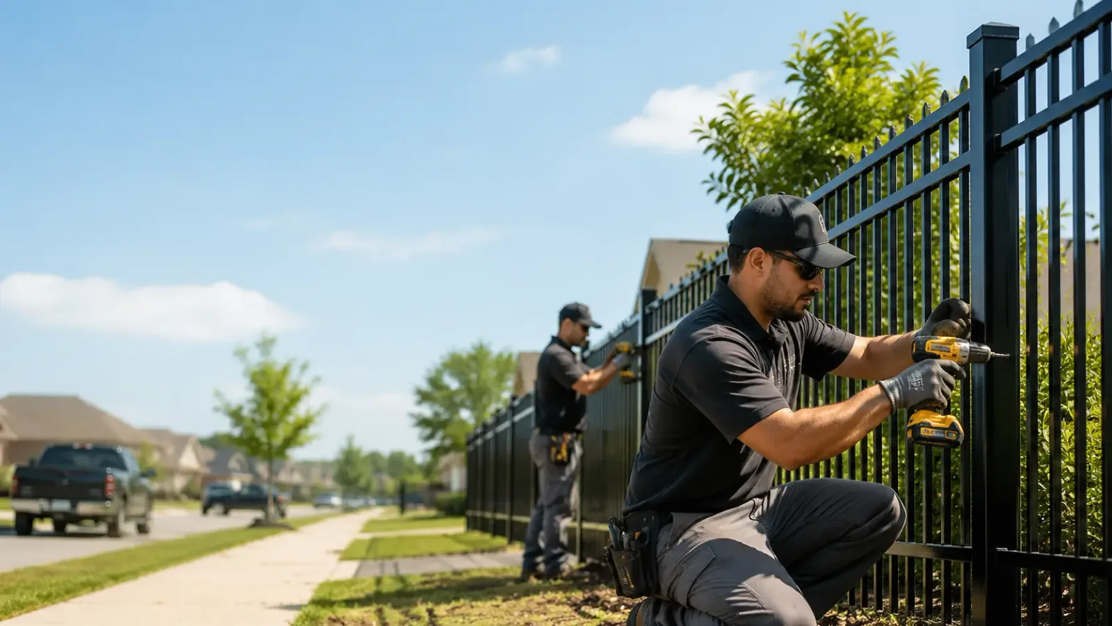 Metal Fence Installation in Eaton, OH